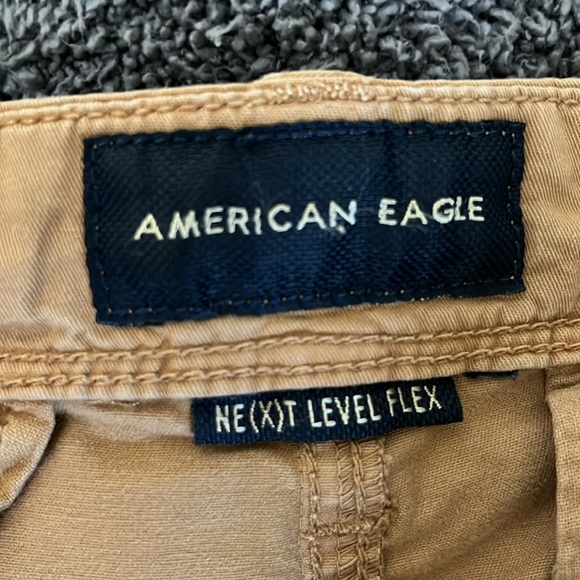 American Eagle Men's Next Level Flex Khaki's Original Straight size 31x32 - Picture 2 of 9